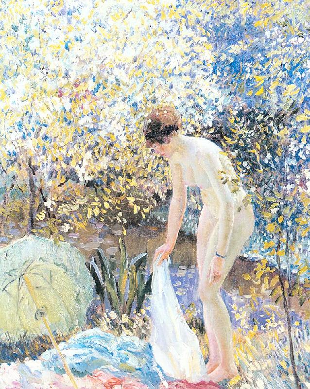 Frieseke, Frederick Carl Cherry Blossoms